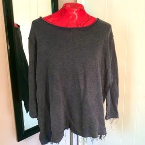 Free People Side Split Sweater